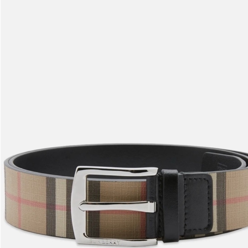 Burberry Check Belt